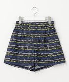 【23区 ゴルフ/NIJYUSANKU GOLF】のWEB限定【WOMEN】ウェーブロゴプリント ショートパンツ ネイビー系5|ID: prp329100004599523 ipo3291000000032696319