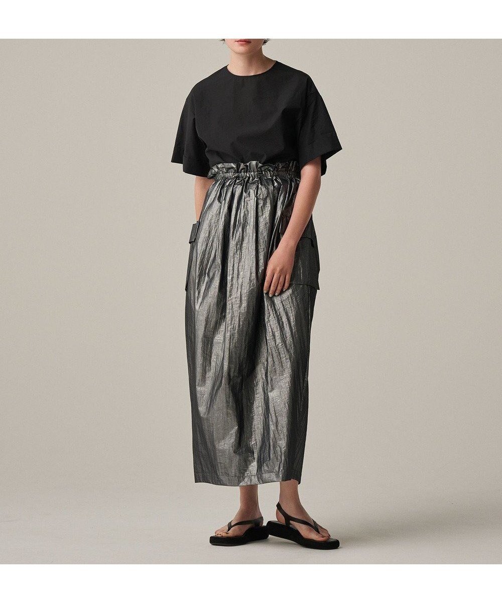 【アンクレイヴ/uncrave】のフォイル スカート(uncrave WHITE) 人気、トレンドファッション・服の通販 founy(ファニー) 　ファッション　Fashion　レディースファッション　Ladies' Fashion Online　スカート　Skirt　オーガンジー　Organdy　春　Spring　ギャザー　Gather　軽量　Lightweight　雑誌　Magazine　トレンド　Trend　プリント　Print　ポケット　Pocket　ワーク　Work　S/S・春夏　Ss・Spring/Summer　夏　Summer　 other-1|ID: prp329100004599524 ipo3291000000032696323