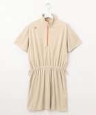 【ピーダブリュサーキュラス/PW CIRCULUS】のGOLF 【WOMEN】パイル ハーフジップ モックネック ワンピース ベージュ系|ID: prp329100004599532 ipo3291000000032696408