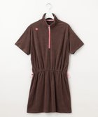 【ピーダブリュサーキュラス/PW CIRCULUS】のGOLF 【WOMEN】パイル ハーフジップ モックネック ワンピース ゴルフウェア レディース 人気、トレンドファッション・服の通販 founy(ファニー) ファッション Fashion レディースファッション Fashion for Women ワンピース Dresses ゴルフ Golf モックネック Mock Neck, Short Turtleneck 夏 Summer 春 Spring S/S・春夏 SS, Spring/Summer, Warm Season thumbnail ダークブラウン系|ID: prp329100004599532 ipo3291000000035634009