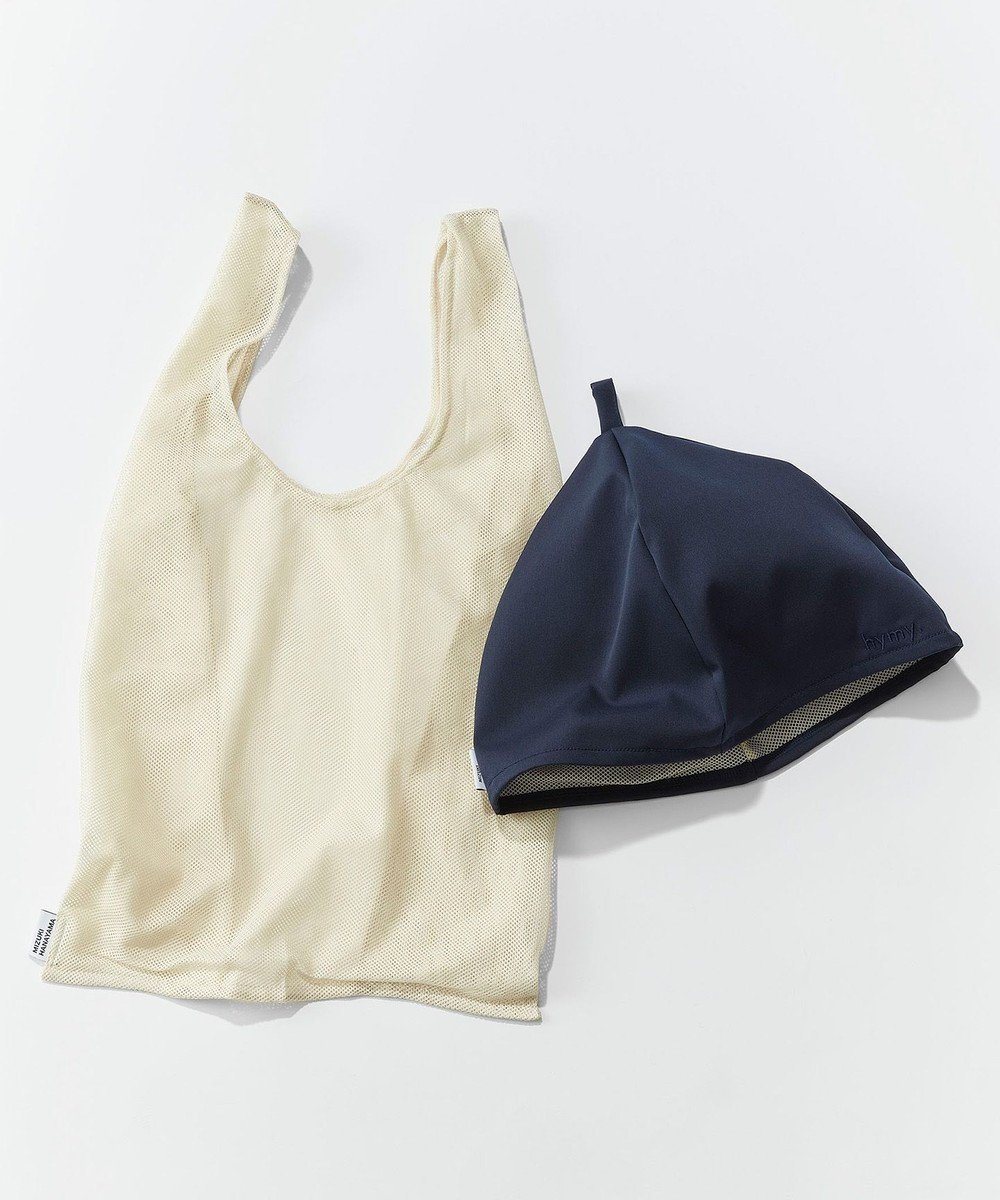 【ネイヴ/NAVE】のサウナハット&メッシュバッグ インテリア・キッズ・メンズ・レディースファッション・服の通販 founy(ファニー) 　ファッション　Fashion　レディースファッション　Ladies' Fashion Online　バッグ　Bag　ジャケット　Jacket　タオル　Towel　チューリップ　Tulip　プリント　Print　メッシュ　Mesh　水着　Swimsuit　リボン　Ribbon　ネイビー系|ID: prp329100004599537 ipo3291000000032696455