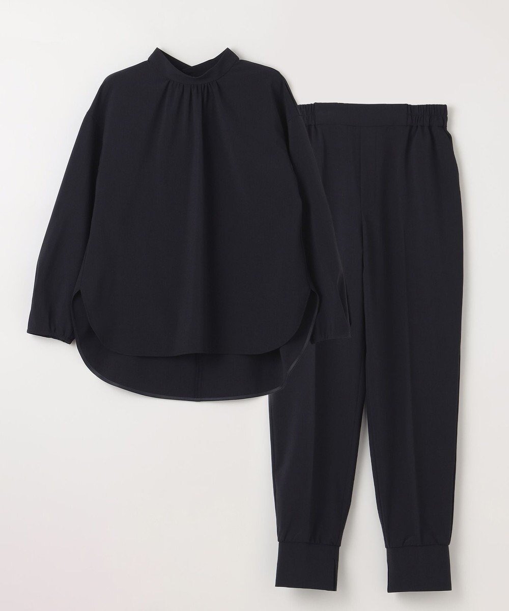 【エニィ スィス/any SiS】のジョガー セットアップ インテリア・キッズ・メンズ・レディースファッション・服の通販 founy(ファニー) 　ファッション　Fashion　レディースファッション　Ladies' Fashion Online　ワンピース　Dress　春　Spring　スタイリッシュ　Stylish　スタンド　Stand　ストレッチ　Stretch　スリット　Slit　セットアップ　Set Up　センター　Center　雑誌　Magazine　ダウン　Down　楽ちん　Easy　S/S・春夏　Ss・Spring/Summer　再入荷　Restock/Back In Stock/Re Arrival　夏　Summer　エレガント 上品　Elegant　ネイビー|ID: prp329100004599538 ipo3291000000032696468