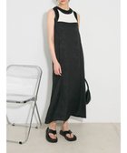 【グリーンパークス/Green Parks】のウ゛ィンテージフラワージャガードキャミワンピース 人気、トレンドファッション・服の通販 founy(ファニー) ファッション Fashion レディースファッション Fashion for Women ワンピース Dresses キャミソールワンピース Camisole Dresses インナー Innerwear ヴィンテージ Vintage Style キャミ Camisole, Cami Top キャミワンピース Cami Dress, Slip Dress 切替 Switching, Contrast Panel シンプル Simple, Minimal フラワー Flower, Floral フレア Flare, Flared ポケット Pocket, Pocket Detail ロマンティック Romantic, Feminine Style A/W・秋冬 Autumn/Winter おすすめ Recommended / Our Picks 夏 Summer エレガント 上品 Elegant thumbnail Black|ID: prp329100004599539 ipo3291000000033683709