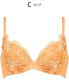 【ワコール/WACOAL】の【ハグするブラ】 ブラジャー 体温を感知してカラダになじむ 谷間メイク 脇・背中すっきり レディース BRB498 /ワコール オレンジ|ID: prp329100004599540 ipo3291000000035647185