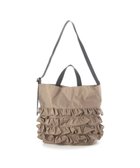 【アンビリオン/UNBILLION】のカシュカシュ cachecache / ナイロンフリル2wayトートバッグ ベージュ|ID: prp329100004599543 ipo3291000000032696510
