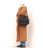 【アンビリオン/UNBILLION】のカシュカシュ cachecache / ナイロンフリル2wayトートバッグ ブラック|ID: prp329100004599543 ipo3291000000032696511