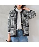 【エニィファム/any FAM】の【洗濯機可】ツイードニットジャケット 人気、トレンドファッション・服の通販 founy(ファニー) ファッション Fashion レディースファッション Ladies' Fashion Online おすすめ Recommend カーディガン Cardigan ジャケット Jacket タートル Turtle ツイード Tweed デニム Denim エレガント 上品 Elegant 再入荷 Restock/Back In Stock/Re Arrival A/W・秋冬 Aw・Autumn/Winter・Fw・Fall-Winter thumbnail ブラック×ホワイト|ID: prp329100004599549 ipo3291000000032696573