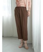 【イェッカ ヴェッカ/YECCA VECCA】のサラサライージーテーパードパンツ② Brown|ID: prp329100004599556 ipo3291000000034556380