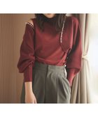 【フェルゥ/Feroux】の【洗える・アンサンブル】パールポイントアンサンブル ニット ワイン系|ID: prp329100004599560 ipo3291000000034309021