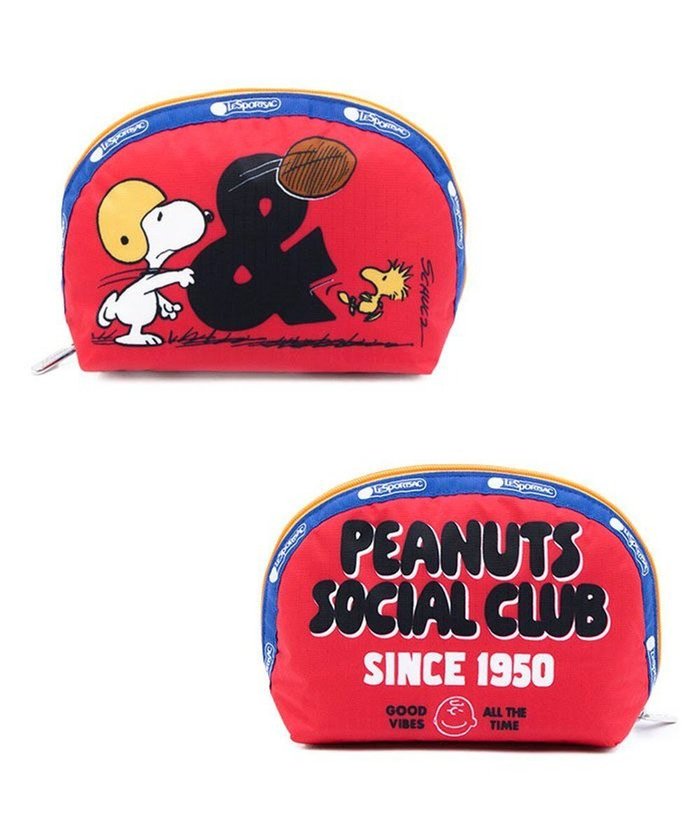 【レスポートサック/LeSportsac】のMEDIUM DOME/ピーナッツソーシャルクラブドーム インテリア・キッズ・メンズ・レディースファッション・服の通販 founy(ファニー) https://founy.com/ ファッション Fashion レディースファッション Fashion for Women ミニ財布・二つ折り財布 Wallets & Card Cases ポーチ&ミニバッグ Pouches & Mini Bags クッション Cushion, Throw Pillow コレクション Collection, Seasonal Line 軽量 Lightweight, Ultra Light 財布 Wallet, Purse プリント Print, Printed Pattern ポケット Pocket, Pocket Detail ポーチ Pouch, Small Case おすすめ Recommended / Our Picks 旅行 Travel ギフト プレゼント Gift / Present |ID: prp329100004599561 ipo3291000000032696693