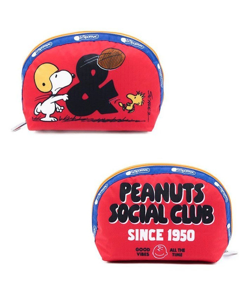 【レスポートサック/LeSportsac】のMEDIUM DOME/ピーナッツソーシャルクラブドーム 人気、トレンドファッション・服の通販 founy(ファニー) 　ファッション　Fashion　レディースファッション　Fashion for Women　ミニ財布・二つ折り財布　Wallets & Card Cases　ポーチ&ミニバッグ　Pouches & Mini Bags　クッション　Cushion, Throw Pillow　コレクション　Collection, Seasonal Line　軽量　Lightweight, Ultra Light　財布　Wallet, Purse　プリント　Print, Printed Pattern　ポケット　Pocket, Pocket Detail　ポーチ　Pouch, Small Case　おすすめ　Recommended / Our Picks　旅行　Travel　ギフト プレゼント　Gift / Present　 other-1|ID: prp329100004599561 ipo3291000000032696693