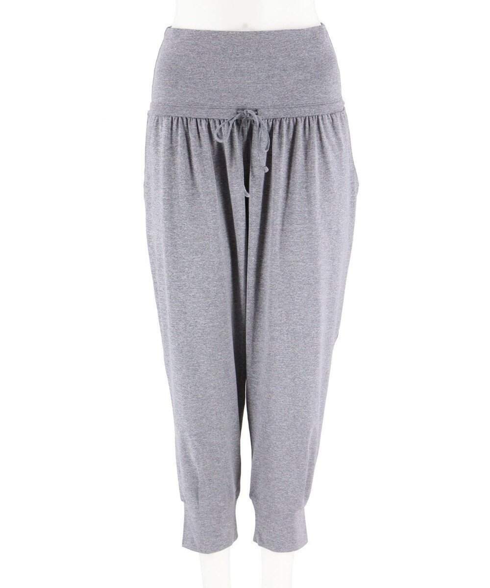 【三愛水着楽園/San-ai Resort】の【SALE】【Reir Active】UPF 杢 ヨガパンツ S/M/L インテリア・キッズ・メンズ・レディースファッション・服の通販 founy(ファニー) 　ファッション　Fashion　レディースファッション　Fashion for Women　パンツ　Pants & Trousers　とろみ　Fluid, Flowy Fabric　ギャザー　Gathered, Ruffled　ビーチ　Beach, Seaside　ヨガ　Yoga, Yoga Wear　旅行　Travel　ネイビー|ID: prp329100004599566 ipo3291000000032696804