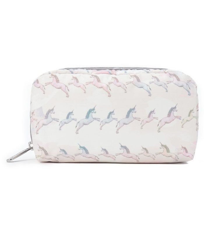 【レスポートサック/LeSportsac】のRECTANGULAR COSMETIC/パステルユニコーン インテリア・キッズ・メンズ・レディースファッション・服の通販 founy(ファニー) https://founy.com/ ファッション Fashion レディースファッション Fashion for Women ミニ財布・二つ折り財布 Wallets & Card Cases ポーチ&ミニバッグ Pouches & Mini Bags スクエア Square, Square Shape プリント Print, Printed Pattern ポケット Pocket, Pocket Detail ポーチ Pouch, Small Case 財布 Wallet, Purse |ID: prp329100004599570 ipo3291000000032696868