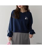 【グリーンパークス/Green Parks】のミッキー&フレンズ/袖リボンショートプルオーバー Navy|ID: prp329100004599572 ipo3291000000032696901