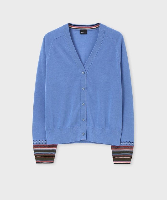 【ポール スミス/Paul Smith】のデザイン ステッチ Vネック カーディガン インテリア・キッズ・メンズ・レディースファッション・服の通販 founy(ファニー) https://founy.com/ ファッション Fashion レディースファッション Ladies' Fashion Online トップス・カットソー Tops/Tshirt カーディガン Cardigans Vネック V-Neck NEW・新作・新着・新入荷 New Arrivals カーディガン Cardigan ストライプ Stripe フェミニン Feminine 夏 Summer S/S・春夏 Ss・Spring/Summer A/W・秋冬 Aw・Autumn/Winter・Fw・Fall-Winter 羽織 Haori |ID: prp329100004599606 ipo3291000000032697185