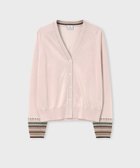 【ポール スミス/Paul Smith】のデザイン ステッチ Vネック カーディガン エクリュ|ID: prp329100004599606 ipo3291000000032697194