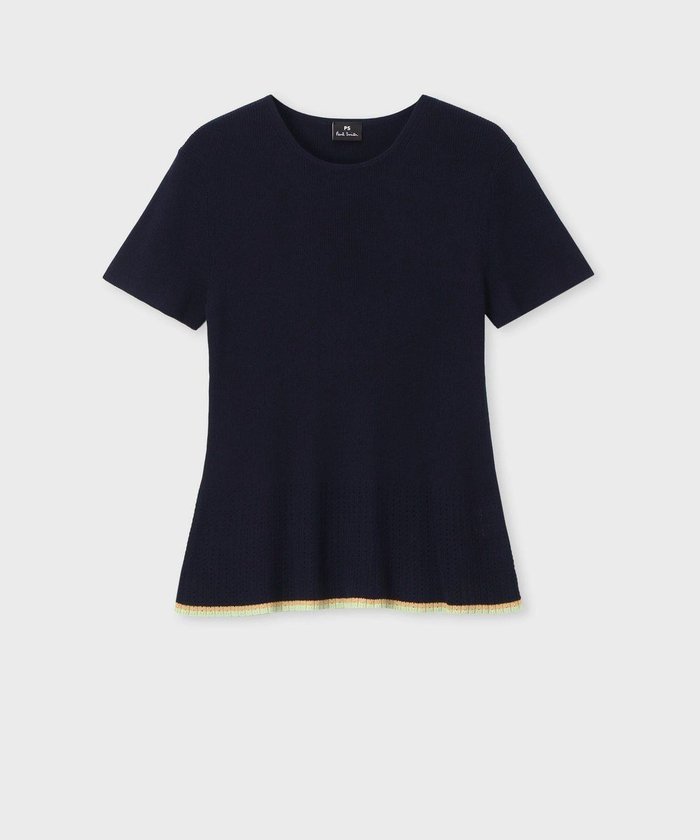 【ポール スミス/Paul Smith】のポワンテル プルオーバー ニット インテリア・キッズ・メンズ・レディースファッション・服の通販 founy(ファニー) https://founy.com/ ファッション Fashion レディースファッション Ladies' Fashion Online トップス・カットソー Tops/Tshirt ニット Knit Tops プルオーバー Pullover NEW・新作・新着・新入荷 New Arrivals おすすめ Recommend エレガント 上品 Elegant カーディガン Cardigan シンプル Simple セーター Sweater ドッキング Docking フェミニン Feminine ペプラム Peplum 半袖 Short Sleeve 夏 Summer S/S・春夏 Ss・Spring/Summer A/W・秋冬 Aw・Autumn/Winter・Fw・Fall-Winter |ID: prp329100004599610 ipo3291000000032697200