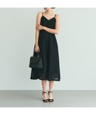 【グレース コンチネンタル/GRACE CONTINENTAL】のメッシュツイードキャミドレス ブラック|ID: prp329100004599620 ipo3291000000032697284