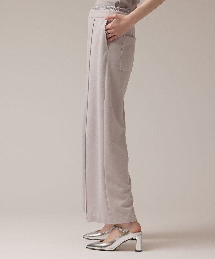 【グレース コンチネンタル/GRACE CONTINENTAL】のワイドジャージパンツ インテリア・キッズ・メンズ・レディースファッション・服の通販 founy(ファニー) https://founy.com/ ファッション Fashion レディースファッション Fashion for Women パンツ Pants & Trousers 新作・新入荷 New Arrivals / New In ストレート Straight, Straight Cut セットアップ Set-Up, Coordinated Outfit トレンド Trend, Trending Now リラックス Relax, Relaxed Fit ワイド Wide, Wide Fit 夏 Summer 春 Spring S/S・春夏 SS, Spring/Summer, Warm Season |ID: prp329100004599622 ipo3291000000032697290