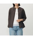 【ジェイ プレス/J.PRESS】の【洗える・速乾・接触冷感】リライムライトローン バックフレア ブラウス ブラウン系|ID: prp329100004599631 ipo3291000000034189535