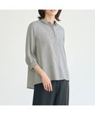 【ジェイ プレス/J.PRESS】の【洗える】ウォッシャブルキュプラツイル シャツ ブラックチェック系|ID: prp329100004599637 ipo3291000000033280041