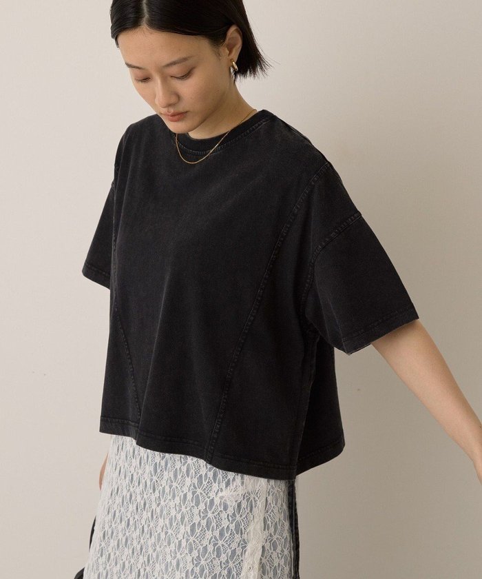 【アメリカンホリック/AMERICAN HOLIC】のドロストピグメントショートTシャツ インテリア・キッズ・メンズ・レディースファッション・服の通販 founy(ファニー) https://founy.com/ ファッション Fashion レディースファッション Ladies' Fashion Online トップス・カットソー Tops/Tshirt シャツ/ブラウス Shirts/Blouses ロング / Tシャツ T-Shirts カットソー Cut and Sewn NEW・新作・新着・新入荷 New Arrivals おすすめ Recommend アシンメトリー Asymmetry カットソー Cut And Sew ショート Short フェミニン Feminine ボトム Bottom ポケット Pocket ヴィンテージ Vintage 夏 Summer 春 Spring S/S・春夏 Ss・Spring/Summer |ID: prp329100004599650 ipo3291000000032697453