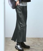 【23区/NIJYUSANKU】の【洗える】テクスチャーサテン ナロー スカート グレー系|ID: prp329100004599674 ipo3291000000035700538