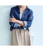 【23区/NIJYUSANKU】の【見上愛さん着用/RED CARD TOKYO×23区】クロップド デニム ジャケット ミッドブルー|ID:prp329100004599675