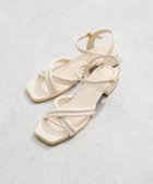 【グリーンパークス/Green Parks】の・minia チューブストラップサンダル Ivory|ID: prp329100004599701 ipo3291000000032697767