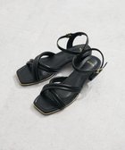 【グリーンパークス/Green Parks】の・minia チューブストラップサンダル Black|ID: prp329100004599701 ipo3291000000032697768