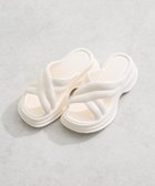 【グリーンパークス/Green Parks】の・クロスサンダル Off White|ID: prp329100004599727 ipo3291000000032697938