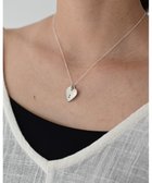 【ヨア/yoaa】のシルバー925 ハートプレートブラックダイヤモンドネックレストップ シルバー925|ID: prp329100004599736 ipo3291000000032698008