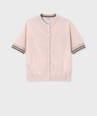【ポール スミス/Paul Smith】のデザイン ステッチ 半袖 カーディガン エクリュ|ID: prp329100004599747 ipo3291000000032698050