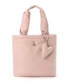 【ランバン オン ブルー/LANVIN en Bleu】のパッフィー トートバッグ 人気、トレンドファッション・服の通販 founy(ファニー) ファッション Fashion レディースファッション Fashion for Women バッグ Bags カッティング Cutting Detail キルティング Quilted, Quilting シンプル Simple, Minimal チャーム Charm, Pendant ブローチ Brooch, Pin Brooch エレガント 上品 Elegant thumbnail ピンク|ID: prp329100004600484 ipo3291000000032708099