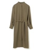 【ジョゼフ/JOSEPH】の【洗える】ノーブルサテン シャツドレス Moss|ID: prp329100004600487 ipo3291000000032708166