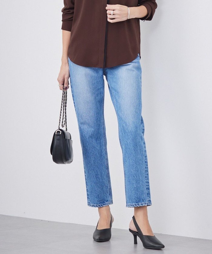 【アイシービー/iCB】の【洗える】 ウォーターリサイクルテーパードデニム インテリア・キッズ・メンズ・レディースファッション・服の通販 founy(ファニー) https://founy.com/ ファッション Fashion レディースファッション Fashion for Women パンツ Pants & Trousers デニムパンツ・ジーンズ・美脚デニム Denim Jeans & Pants 2024年 2024 2024-2025秋冬・A/W Autumn/Winter 2024–25 AW24–25 ウォーター Water ストーン Stone, Gem-Like デニム Denim, Jeans Material ブリーチ Bleach, Washed Finish 日本製 Made In Japan 洗える Machine Washable A/W・秋冬 Autumn/Winter |ID: prp329100004600490 ipo3291000000035989050