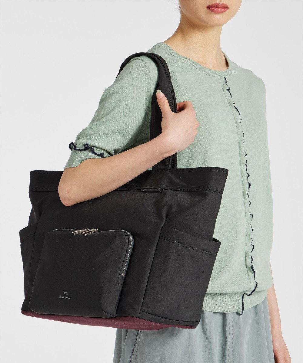 【ポール スミス/Paul Smith】のPS Paul Smith トラベル トートバッグ 人気、トレンドファッション・服の通販 founy(ファニー) 　ファッション　Fashion　レディースファッション　Fashion for Women　バッグ　Bags　シルバー　Silver, Metallic Silver　トラベル　Travel, Travel Gear　フェミニン　Feminine, Girly　フォルム　Silhouette, Form　プリント　Print, Printed Pattern　メタル　Metal, Metal Parts　ライニング　Inner Lining, Inner Fabric, Lined　 other-1|ID: prp329100004600492 ipo3291000000033217902