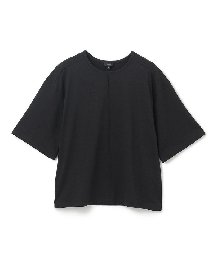 【ジョゼフ/JOSEPH】の【洗える】ロイヤルコットン デザインTEE インテリア・キッズ・メンズ・レディースファッション・服の通販 founy(ファニー) https://founy.com/ ファッション Fashion レディースファッション Fashion for Women トップス・カットソー Cut & Sew Tops シャツ・ブラウス・オフィスカジュアル Elegant Blouses & Button-Ups ロングTシャツ・Tシャツ Longline T-Shirts & Tees カットソー・ベーシックTシャツ Cut-and-Sewn Tops / Stretch Tees & Basics カットソー Cut and Sewn Top ショート Short, Short Length シンプル Simple, Minimal センター Center, Center Line フロント Front, Front Design ボトム Bottoms, Lower Wear 夏 Summer 春 Spring S/S・春夏 SS, Spring/Summer, Warm Season 洗える Machine Washable |ID: prp329100004600514 ipo3291000000032708382