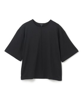【ジョゼフ/JOSEPH】の【洗える】ロイヤルコットン デザインTEE 人気、トレンドファッション・服の通販 founy(ファニー) ファッション Fashion レディースファッション Fashion for Women トップス・カットソー Cut & Sew Tops シャツ・ブラウス・オフィスカジュアル Elegant Blouses & Button-Ups ロングTシャツ・Tシャツ Longline T-Shirts & Tees カットソー・ベーシックTシャツ Cut-and-Sewn Tops / Stretch Tees & Basics カットソー Cut and Sewn Top ショート Short, Short Length シンプル Simple, Minimal センター Center, Center Line フロント Front, Front Design ボトム Bottoms, Lower Wear 夏 Summer 春 Spring S/S・春夏 SS, Spring/Summer, Warm Season 洗える Machine Washable |ID:prp329100004600514