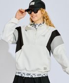 【ピーダブリュサーキュラス/PW CIRCULUS】の【WOMEN】カラーブロッキング プルオーバー ゴルフウェア レディース 人気、トレンドファッション・服の通販 founy(ファニー) ファッション Fashion レディースファッション Fashion for Women トップス・カットソー Cut & Sew Tops レディースパーカー・カジュアルフーディー Casual Hoodies & Sweatshirts カジュアルプルオーバー・ニットトップス Pullovers & Knit Tops / Casual Pullovers スウェット・クルーネックトップス Sweatshirts & Crewnecks / Relaxed Fit Sweat Tops ゴルフ Golf スウェット / スエット Sweatshirt, Sweatwear ストレッチ Stretch, Stretchy Fabric バランス Balance, Style Balance ブロッキング Color Blocking, Panel Design メンズ Men's, Menswear 人気 Popular, Best Seller 夏 Summer 春 Spring S/S・春夏 SS, Spring/Summer, Warm Season thumbnail ホワイト系|ID: prp329100004600523 ipo3291000000033476674