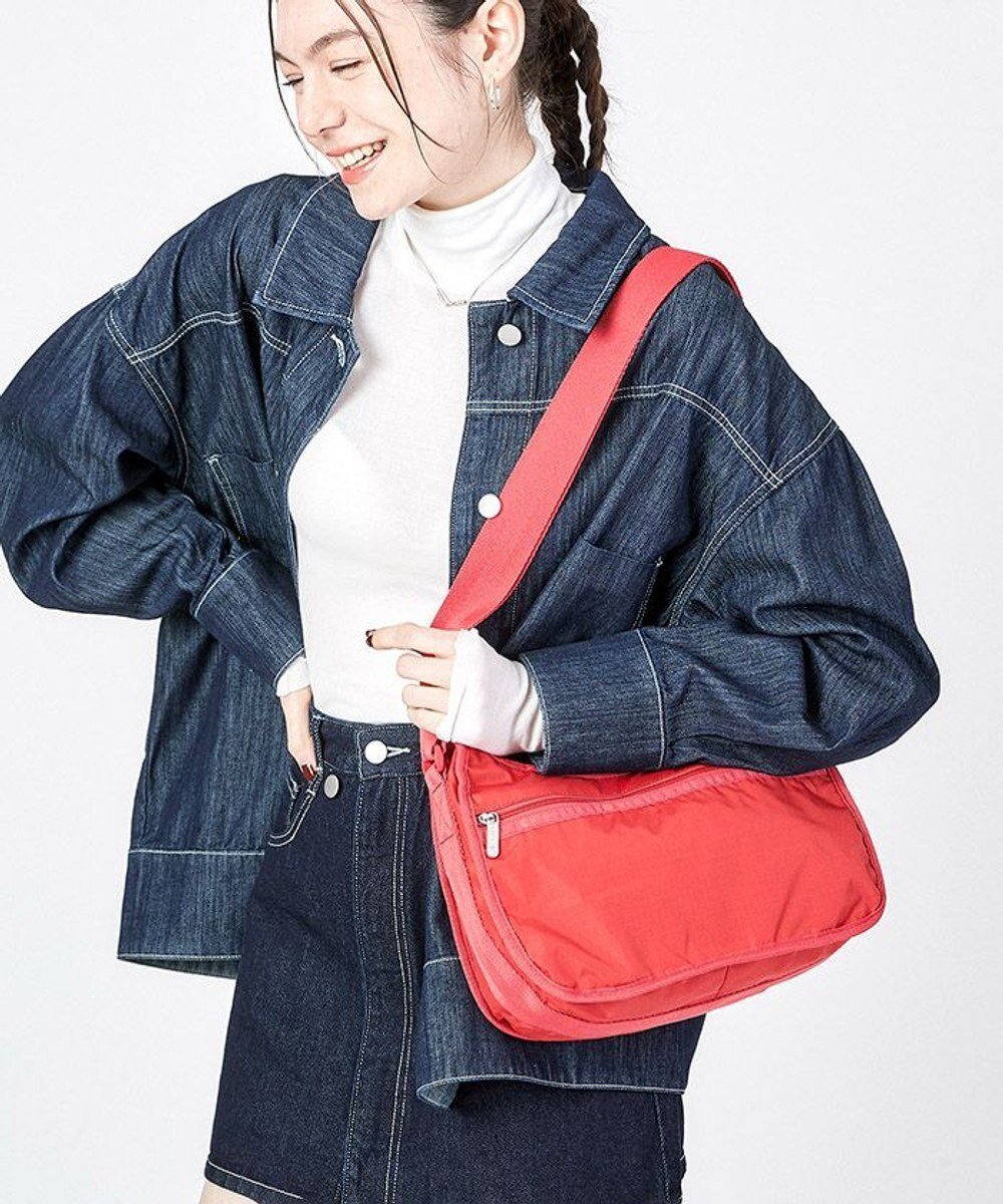 【レスポートサック/LeSportsac】のCLASSIC HOBO/ロージーレッド インテリア・キッズ・メンズ・レディースファッション・服の通販 founy(ファニー) 　ファッション　Fashion　レディースファッション　Fashion for Women　軽量　Lightweight, Ultra Light　ショルダー　Shoulder, Shoulder Strap　シンプル　Simple, Minimal　財布　Wallet, Purse　トラベル　Travel, Travel Gear　人気　Popular, Best Seller　プリント　Print, Printed Pattern　ポケット　Pocket, Pocket Detail　ポーチ　Pouch, Small Case　無地　Plain, Solid Color　おすすめ　Recommended / Our Picks　旅行　Travel　ギフト プレゼント　Gift / Present　ロージーレッド|ID: prp329100004600540 ipo3291000000032708575