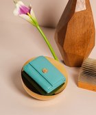 【トプカピ/TOPKAPI】の【TOPKAPI】イタリアンシュリンクレザー 三つ折り 財布 fortuna フォルトゥナ ターコイズブルー|ID: prp329100004600550 ipo3291000000032708641
