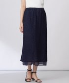【ジェイ プレス/J.PRESS】の【洗える】ジャカードレース ナロースカート 人気、トレンドファッション・服の通販 founy(ファニー) ファッション Fashion レディースファッション Fashion for Women スカート Skirts おすすめ Recommended / Our Picks シンプル Simple, Minimal ジャカード／ジャガード Jacquard, Woven Pattern トレンド Trend, Trending Now レース Lace, Lace Fabric 夏 Summer 春 Spring S/S・春夏 SS, Spring/Summer, Warm Season 楽ちん Easy Fit, Comfortable 洗える Machine Washable thumbnail ネイビー系|ID: prp329100004600556 ipo3291000000032763851