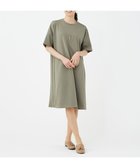 【カシヤマ/KASHIYAMA】の【抗菌繊維】スタイリッシュジャージー オーバーサイズドレス オリーブ|ID: prp329100004600585 ipo3291000000032708858