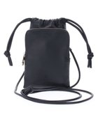 【ランバン オン ブルー/LANVIN en Bleu】のリベルテ スマホショルダー 人気、トレンドファッション・服の通販 founy(ファニー) ファッション Fashion レディースファッション Fashion for Women ショルダー Shoulder, Shoulder Strap スマホ Smartphone, Mobile Device スマホショルダーバッグ Smartphone Shoulder Bag チェーン Chain, Chain Strap ドッキング Docking, Mixed Material フロント Front, Front Design ポケット Pocket, Pocket Detail 巾着 Drawstring Bag, Kinchaku thumbnail ブラック|ID: prp329100004600588 ipo3291000000032790177