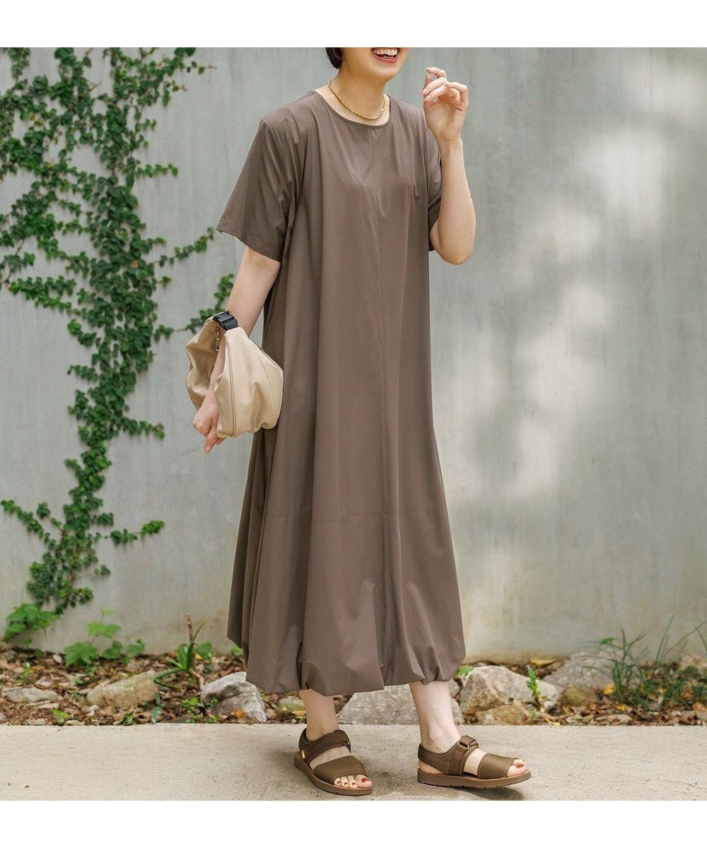 【エニー/ANY】の【洗濯機可/撥水】バルーンシルエットワンピース 人気、トレンドファッション・服の通販 founy(ファニー) 　ファッション　Fashion　レディースファッション　Fashion for Women　ワンピース　Dresses　サンダル　Sandals, Summer Shoes　スニーカー　Sneakers, Trainers　バランス　Balance, Style Balance　バルーン　Balloon, Balloon Silhouette　リラックス　Relax, Relaxed Fit　夏　Summer　春　Spring　S/S・春夏　SS, Spring/Summer, Warm Season　 other-1|ID: prp329100004600616 ipo3291000000033617568