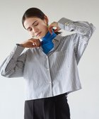 【アンフィーロ 自由区/UNFILO】の【抗菌防臭】イージーケア クロップド シャツ 人気、トレンドファッション・服の通販 founy(ファニー) ファッション Fashion レディースファッション Fashion for Women トップス・カットソー Cut & Sew Tops シャツ・ブラウス・オフィスカジュアル Elegant Blouses & Button-Ups クロップド Cropped, Short Length 今季 This Season, Current Season 抗菌 Antibacterial, Bacteria-Resistant 雑誌 Magazine, Fashion Magazine トレンド Trend, Trending Now 人気 Popular, Best Seller バランス Balance, Style Balance ブロード Broadcloth, Fine Cotton ボトム Bottoms, Lower Wear 羽織 Haori, Light Jacket ワイド Wide, Wide Fit A/W・秋冬 Autumn/Winter thumbnail ネイビーストライプ|ID: prp329100004600639 ipo3291000000033579083