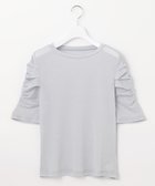 【フェルゥ/Feroux】の【洗える】パワショル トップス ライトグレー系|ID: prp329100004600681 ipo3291000000032709796