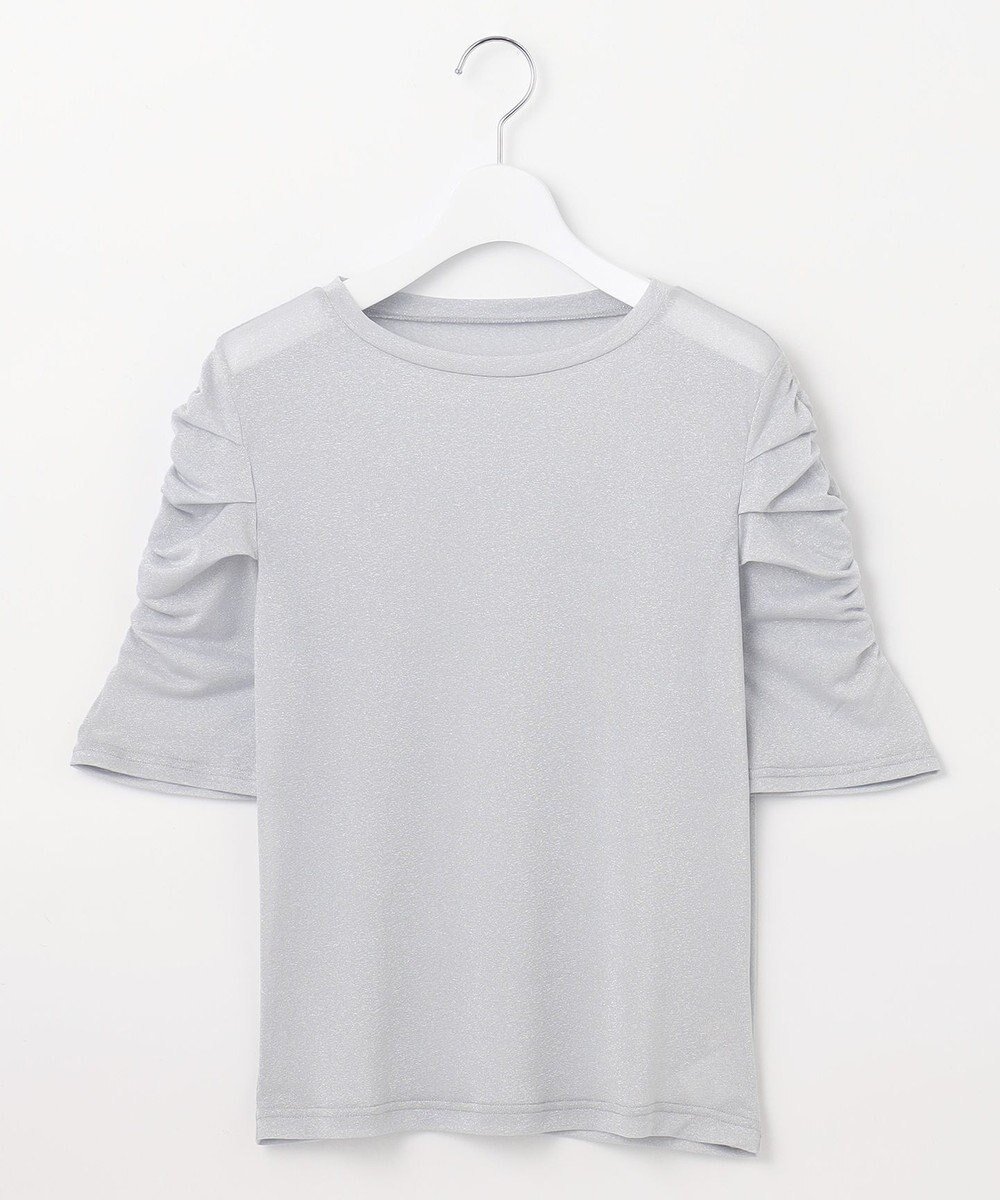 【フェルゥ/Feroux】の【洗える】パワショル トップス インテリア・キッズ・メンズ・レディースファッション・服の通販 founy(ファニー) 　ファッション　Fashion　レディースファッション　Fashion for Women　トップス・カットソー　Cut & Sew Tops　シャツ・ブラウス・オフィスカジュアル　Elegant Blouses & Button-Ups　ロングTシャツ・Tシャツ　Longline T-Shirts & Tees　カットソー・ベーシックTシャツ　Cut-and-Sewn Tops / Stretch Tees & Basics　おすすめ　Recommended / Our Picks　インナー　Innerwear　カットソー　Cut and Sewn Top　キャミソール　Camisole, Spaghetti Strap Top　キャミワンピース　Cami Dress, Slip Dress　シンプル　Simple, Minimal　トレンド　Trend, Trending Now　ドレス　Dress, One-Piece　レース　Lace, Lace Fabric　夏　Summer　春　Spring　S/S・春夏　SS, Spring/Summer, Warm Season　洗える　Machine Washable　ライトグレー系|ID: prp329100004600681 ipo3291000000032709796