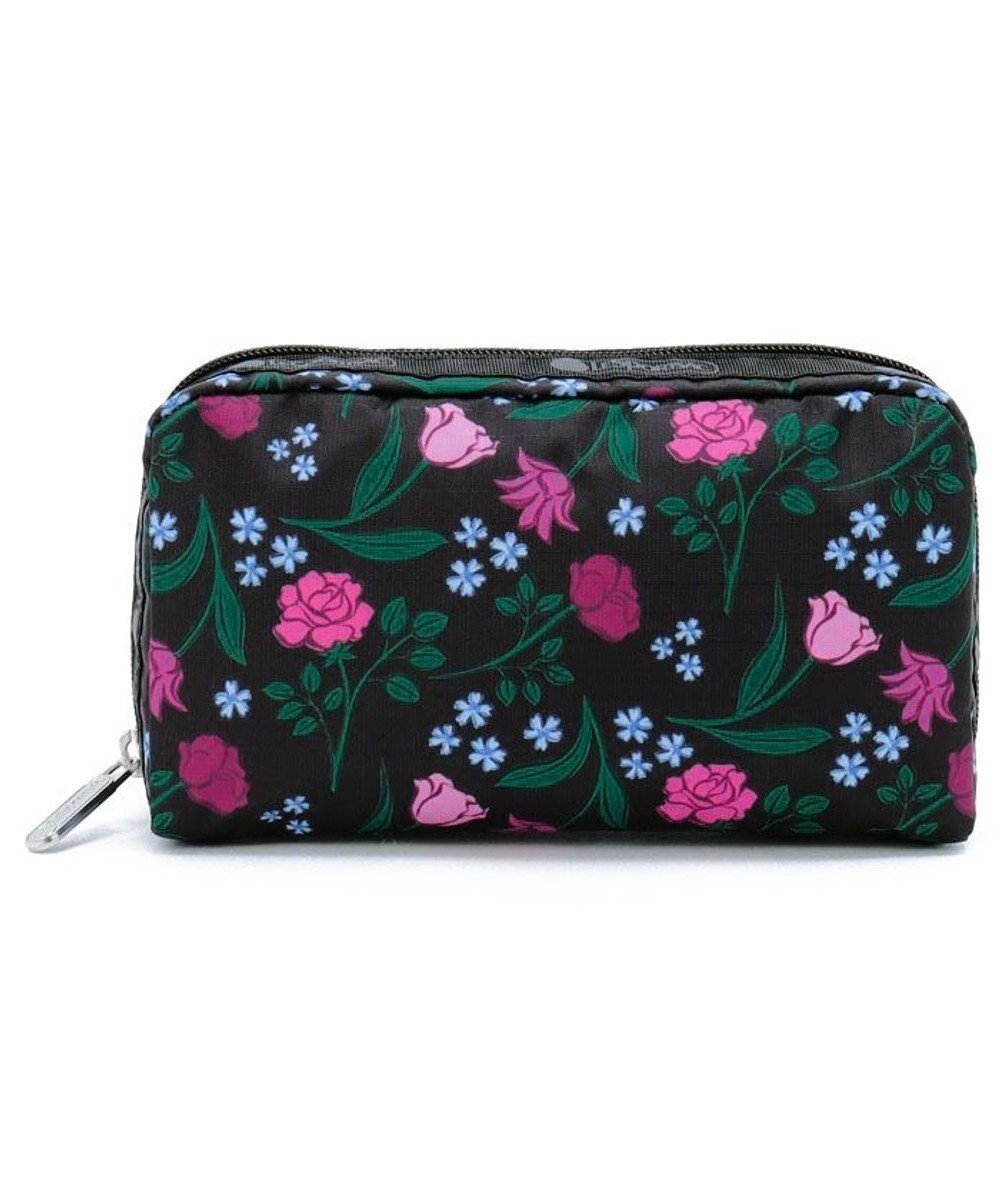 【レスポートサック/LeSportsac】のRECTANGULAR COSMETIC/トスドローズ インテリア・キッズ・メンズ・レディースファッション・服の通販 founy(ファニー) 　ファッション　Fashion　レディースファッション　Fashion for Women　ミニ財布・二つ折り財布　Wallets & Card Cases　ポーチ&ミニバッグ　Pouches & Mini Bags　スクエア　Square, Square Shape　フラワー　Flower, Floral　プリント　Print, Printed Pattern　ポケット　Pocket, Pocket Detail　ポーチ　Pouch, Small Case　ローズ　Rose, Rose Motif　エレガント 上品　Elegant　財布　Wallet, Purse　トスドローズ|ID: prp329100004600684 ipo3291000000032709812